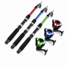 Kit Pesca 3 Vara E 3 Molinete + Linha Completo